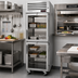 Thumbnail image #2 for Turbo Air PRO Series Pass-Thru Heated Holding Cabinet with Glass Half Doors, 1 Section, 28 Cu. Ft.
