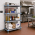 Thumbnail image #2 for Quantum Millenia Gray Polymer Starter Shelving Unit, 36