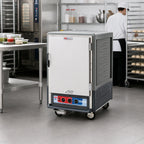 Thumbnail image #2 for Metro C5 Insulation Armour C535-MFS-4-GY Mobile Moisture Heated Holding & Proofing Cabinet, Half Height, Gray, Solid Door
