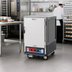 Thumbnail image #2 for Metro C5 3 Series Insulation Armour Moisture Heated Holding & Proofing Cabinet, Half Height, Gray, Solid Door, Fixed Wire Slides