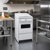 Thumbnail image #2 for Summit Commercial 24-Inch 4-Burner Induction Smooth-Top Range with 2.92 Cu. Ft. Oven, White