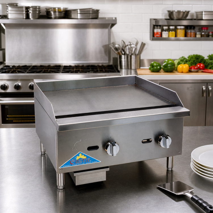 Product image #2 for Comstock-Castle CCEGG36 36-Inch Countertop Gas Griddle with Manual Controls