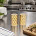 Thumbnail image #2 for American Metalcraft Gold Hammered Stainless Steel Salt & Pepper Shaker Set, 2 oz.