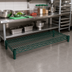 Thumbnail image #3 for Advance Tabco Special Value Series Heavy-Duty Green Epoxy-Coated Wire Shelf, 60 Inch x 14 Inch
