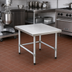 Thumbnail image #2 for Eagle Group Open-Base Stationary Stainless Steel Mixer Stand, 36 x 36 x 24 Inches, 600 Lb. Capacity