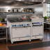 Thumbnail image #2 for Comstock-Castle F3226-24B 60-Inch 6-Burner Gas Range with 24-Inch Raised Griddle and Double Standard Ovens
