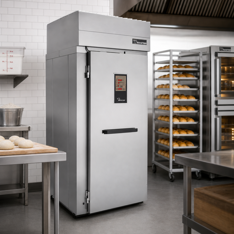Product image #2 for Baxter 35.5-Inch Wide Roll-In Electric Proofer Cabinet, Single Rack, Stainless Steel, with Floor
