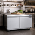 Thumbnail image #2 for Maxx Cold V-Series 48-Inch Undercounter Freezer with 2 Solid Doors, 14.1 Cu. Ft.