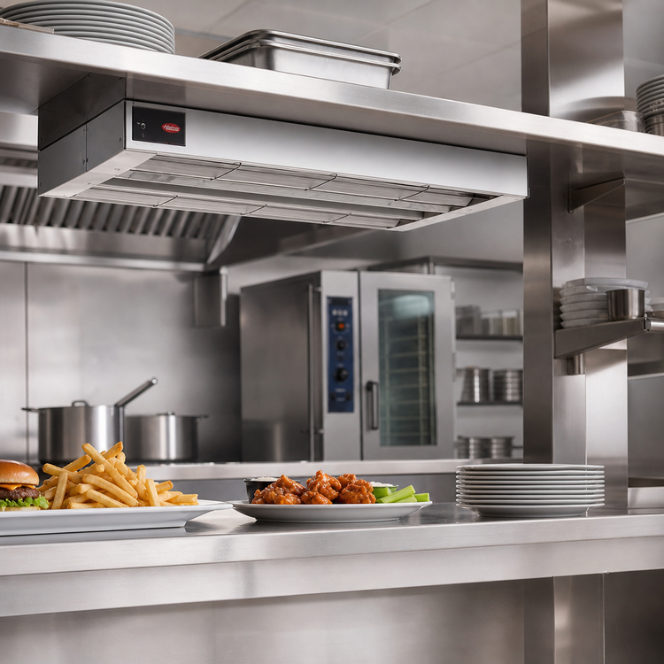 Product image #2 for Hatco Glo-Ray 18-Inch Double Unlighted Infrared Strip Heater, 500W, Aluminum