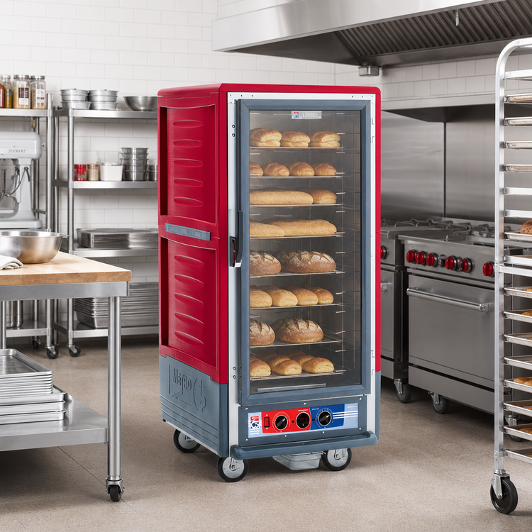 Product image #2 for Metro C5 3 Series 3/4 Height Moisture Heated Holding and Proofing Cabinet with Clear Door and Fixed Wire Slides