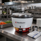 Thumbnail image #2 for Town Equipment RS-55P-R Commercial Countertop Natural Gas Rice Cooker, 55-Cup Uncooked Capacity, Push-Start Cook-and-Hold, 25,500 BTU