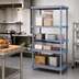 Thumbnail image #2 for Quantum Millenia Stationary Polymer Shelving Starter Unit, 36