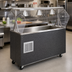 Thumbnail image #2 for Vollrath 2-Series Affordable Portable Refrigerated Cafeteria Serving Station with Granite Wrapper and Breath Guard, 4-Pan, 60 Inch