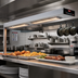 Thumbnail image #2 for Hatco Ultra-Glo 60-Inch Double Lighted Infrared Strip Heat Lamp Food Warmer