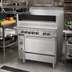 Thumbnail image #2 for Garland Cuisine 36-Inch Natural Gas Charbroiler Range with Convection Oven and Underfired Broiler