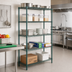 Thumbnail image #2 for Quantum 5-Shelf Wire Shelving Starter Kit, 30