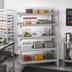 Thumbnail image #3 for Cambro Camshelving Premium 72-Inch Wide x 21-Inch Deep 5-Shelf Vented Polymer Add-On Shelving Unit, Speckled Gray