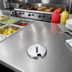 Thumbnail image #2 for Stainless Steel Slotted Condiment or Relish Jar Cover, 3-1/8 Inch ID