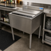 Thumbnail image #3 for BK Resources Underbar Insulated Stainless Steel Ice Bin with 80 lb Capacity, 24