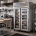 Thumbnail image #2 for True SPEC SERIES Two-Section Heated Reach-In Holding Cabinet with 2 Glass Doors and 6 Chrome Shelves