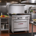 Thumbnail image #2 for Southbend Ultimate 36-Inch Gas Restaurant Range with 2 Open Burners, 24-Inch Charbroiler, and Convection Oven