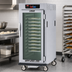 Thumbnail image #2 for Metro C5 9 Series 3/4 Height Mobile Controlled Humidity Heated Holding and Proofing Cabinet with Glass Door, Lip Load Slides, and 29 Pan Capacity
