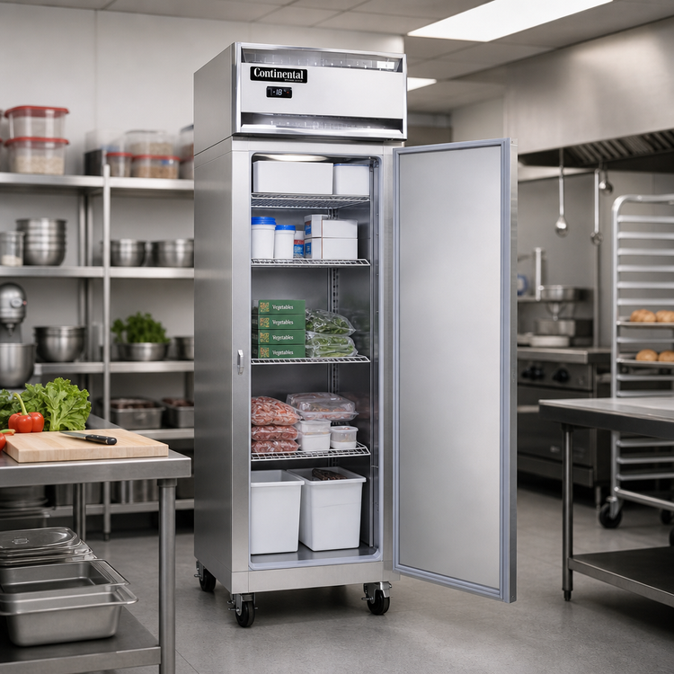 Product image #2 for Continental Refrigerator 1FNPT One-Section Standard Depth Pass-Thru Freezer