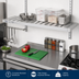 Thumbnail image #3 for New Age Adjust-A-Shelf T-Bar Wall-Mounted Shelf, 30 x 20 Inches, Aluminum, 1,500 lb. Capacity