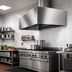 Thumbnail image #2 for SpecAir 60-Inch x 48-Inch x 20-Inch Condensate Hood with Exhaust Duct, 304 Stainless Steel