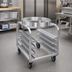 Thumbnail image #3 for New Age Mixing Bowl Dolly for 30 Qt Bowl with 4 Full-Size Pan Storage