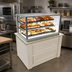 Thumbnail image #2 for Federal Industries Italian Glass Series Non-Refrigerated Countertop Pastry Display Case with 2 Adjustable Glass Shelves