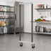 Thumbnail image #2 for Cambro Camshelving Elements XTRA Mobile Post Kit with Casters, 18-1/2 Inch W x 64 Inch H, Speckled Gray