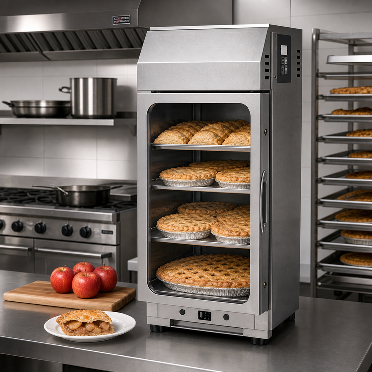 Product image #2 for Carter-Hoffmann Countertop Forced-Air Pie Merchandising Cabinet, 2 Columns, 28-Pie Capacity