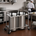 Thumbnail image #2 for Atlas Metal MOPD4-10-1/8 Mobile Open Plate Dispenser, 4-Stack, Unheated, 10 1/8