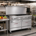 Thumbnail image #2 for Southbend Ultimate 60-Inch Gas Restaurant Range with 24-Inch Griddle, Standard Oven, and Convection Oven