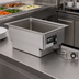Thumbnail image #2 for Eagle Group Built-In Electric Hot Well Food Warmer with Drain, 12 x 20 Pan Opening, Wet/Dry Operation, Infinite Controls, 120V