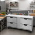 Thumbnail image #3 for Beverage Air 60-Inch Sandwich Prep Table with 4 Drawers and 12-Pan Top