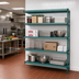 Thumbnail image #2 for Metro Super Erecta Pro Stationary 4-Shelf Polymer Shelving Add-On Unit, 21 x 60 x 74 Inches