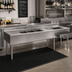 Thumbnail image #2 for Eagle Group 2200 Series 84-Inch Underbar Combination Unit with 3 Sink Bowls, 24-Inch Ice Bin, and Right-Hand Speed Rail