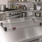 Thumbnail image #2 for Eagle Group QuadTruss QA1436S Commercial Wire Shelf, 36"W x 14"D, Stainless Steel, 800 lb Capacity Case of 4