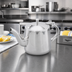 Thumbnail image #2 for Vollrath 46310 Traditional Gooseneck Teapot, 10 oz., Mirror-Finished Stainless Steel with Hinged Cover