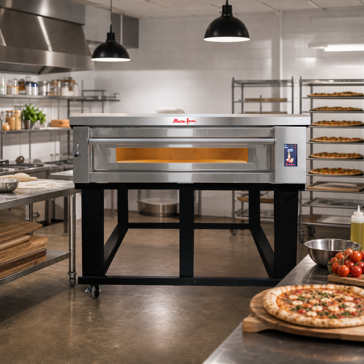 Product image #2 for Marra Forni Single-Deck Electric Deck Oven with 73 x 44 in. MarraStone Cooking Surface