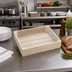 Thumbnail image #3 for American Metalcraft Sun-Bleached Half-Size Wooden Crate