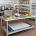 Thumbnail image #2 for MetroMax 4 All-Polymer Solid Shelf, 36-Inch W x 21-Inch D, Blue
