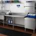 Thumbnail image #2 for Eagle Group CDTL-36-16/4 Straight Clean Dishtable, 36 x 30 Inches, Right-to-Left, 16/430 Stainless Steel Top