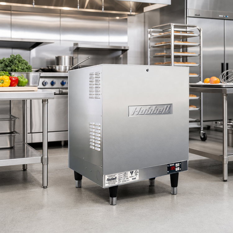 Product image #2 for Hubbell Electric Booster Heater with 16-Gallon Stainless Steel Tank, 27 kW