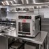 Thumbnail image #3 for Metro HotBlox™ Narrow 4-Pan Pass-Thru Insulated Holding Cabinet, Countertop/Stacking, Analog Controls, Clear Front/Solid Rear Doors