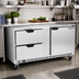 Thumbnail image #2 for Beverage-Air UCFD60AHC-2 2-Section Undercounter Freezer with 2 Drawers and 1 Door, 60-Inch, 17.1 Cu. Ft.