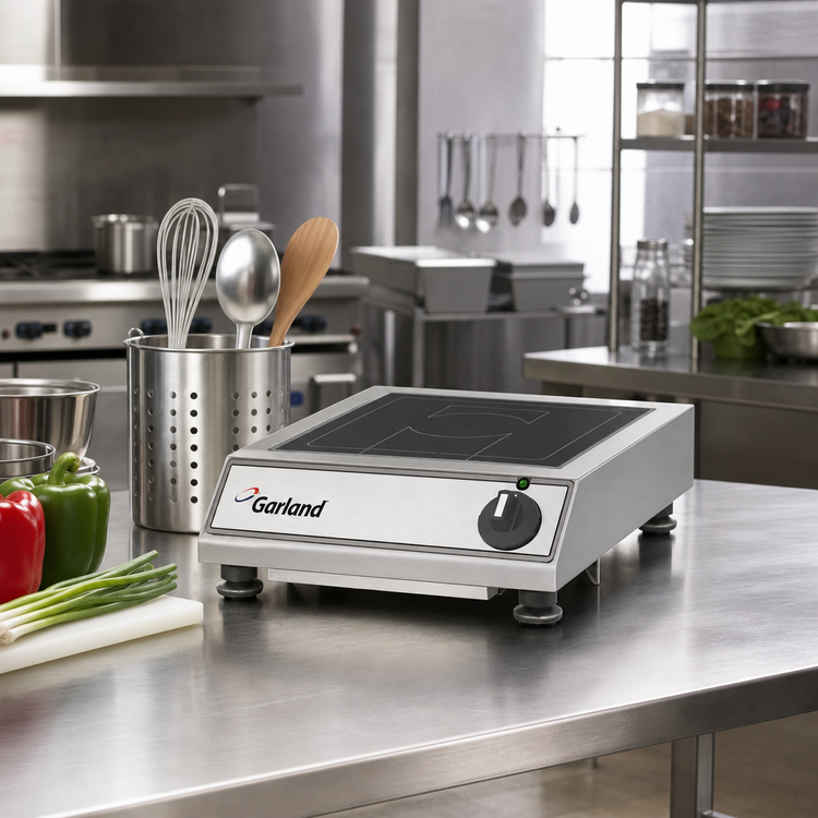 Product image #2 for Garland Induction Green Heat Countertop Single-Burner Induction Baby Hob Cooktop