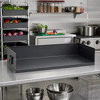 Thumbnail image #2 for Quantum TT-OT15 Open-Front Removable Tray for Tray Truck System, 36 x 15 x 6 Inches, Black Steel